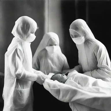 During the 1918 Spanish flu pandemic, passive immunity was observed in babies born to mothers who had previously been infected with the virus.