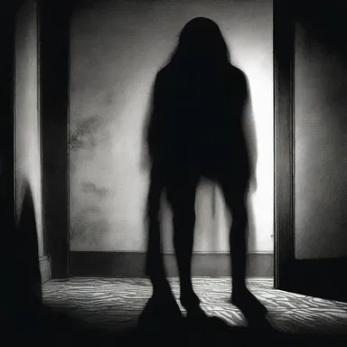The degenerate creature lurking in the shadows haunted her nightmares.