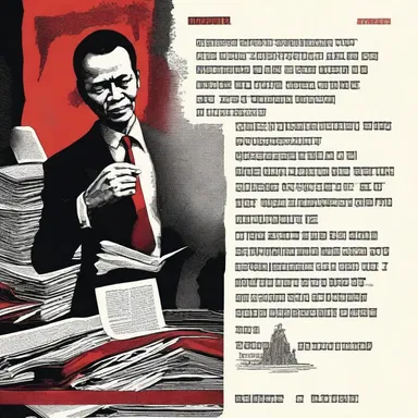 The novel portrayed a degenerate society where corruption and immorality were rampant.