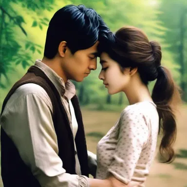 In the tragic love story, the protagonist fell in love with a degenerate, causing conflict and heartbreak.