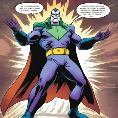 As the villain's power increased, his morals degenerated, making him a truly despicable character in the comic book series.