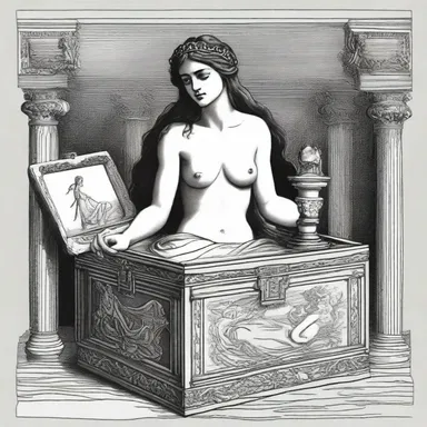 In Greek mythology, the goddess Pandora's curiosity led her to open a forbidden box, causing all the evils of the world to degenerate upon humanity.