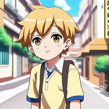 In the anime series, the young pageboy is the loyal companion of the main character, always ready to run errands and assist in their adventures.