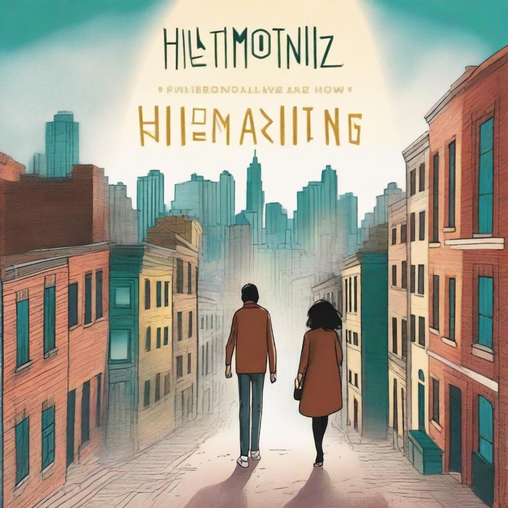 This is an image of a book cover for a novel titled 'Harmonizing: The Highs And Lows'