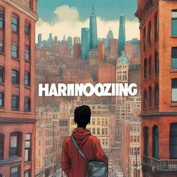 This is an image of a book cover for a novel titled 'Harmonizing: The Highs And Lows'