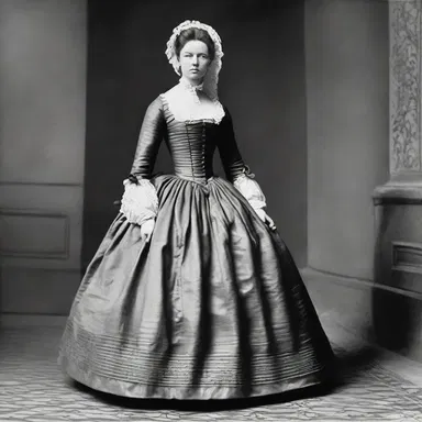 In the 18th century, it was fashionable for women to wear wide skirts that would occasionally cause them to prostrate if they tripped.