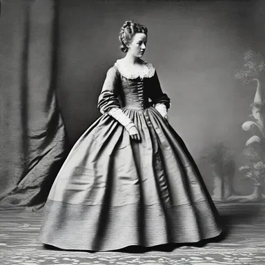 In the 18th century, it was fashionable for women to wear wide skirts that would occasionally cause them to prostrate if they tripped.