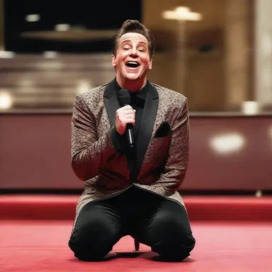 The comedian prostrated his audience with his hilarious jokes, leaving them helpless with laughter.