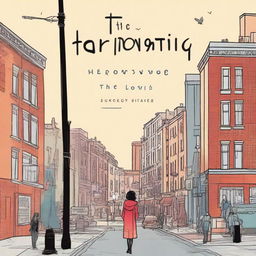 This is a high-quality digital art image of a cool book cover for the novel 'Harmonizing: The Highs And Lows'