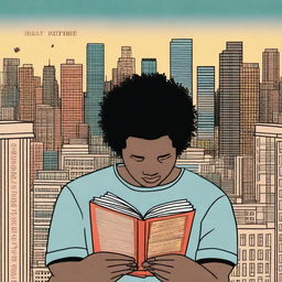 This image is a high-quality digital art representation of a cool book cover for 'Harmonizing: The Highs And Lows'