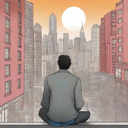 This is a high-quality digital art image representing a potential book cover for 'Harmonizing: The Highs And Lows'