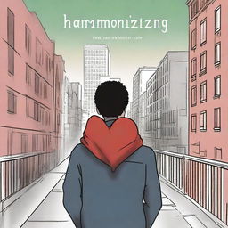 This is a high-quality digital art image representing a potential book cover for 'Harmonizing: The Highs And Lows'