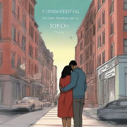 This is a high-quality digital art image, a potential book cover for the novel 'Harmonizing: The Highs And Lows'