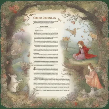 The novel is filled with sentimentalist descriptions of magical creatures and fairy tale settings.