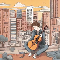 This is a collection of high-quality digital art illustrations for the book project 'Harmonizing: The Highs And Lows'