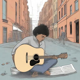 This high-quality digital art image presents a collection of illustrations for the book project 'Harmonizing: The Highs And Lows'