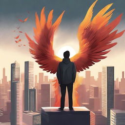 This is a series of high-quality digital art illustrations for 'Harmonizing: The Highs And Lows'