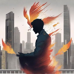 This series of high-quality digital art illustrations for 'Harmonizing: The Highs And Lows' vividly captures the protagonist's journey