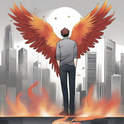 This high-quality digital art image portrays a series of illustrations for the book 'Harmonizing: The Highs And Lows'