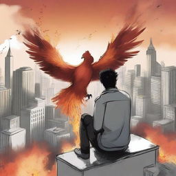 This high-quality digital art image portrays a series of illustrations for the book 'Harmonizing: The Highs And Lows'