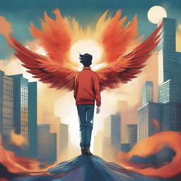 This premium digital art image presents a series of illustrations for the narrative 'Harmonizing: The Highs And Lows'