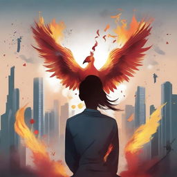 This high-quality digital art illustration is for the book 'Harmonizing: The Highs And Lows'