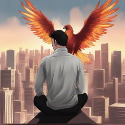 This is a high-quality digital art illustration for the book 'Harmonizing: The Highs And Lows'