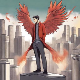 This is a high-quality digital art illustration for the book 'Harmonizing: The Highs And Lows'