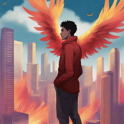 This is a high-quality digital art illustration for the book 'Harmonizing: The Highs And Lows'