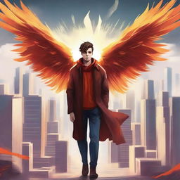 This is a high-quality digital art illustration, set in the context of the book 'Harmonizing: The Highs And Lows'