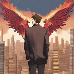 This is a high-quality digital art illustration for the book 'Harmonizing: The Highs And Lows'