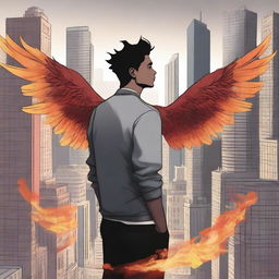 This is a high-quality digital art illustration for the book 'Harmonizing: The Highs And Lows'