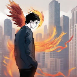 This high-quality digital art illustration is for the book 'Harmonizing: The Highs And Lows'