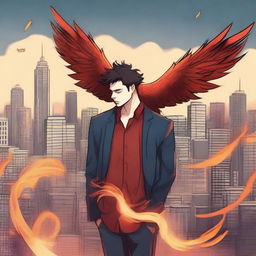 This high-quality digital art illustration is for the book 'Harmonizing: The Highs And Lows'