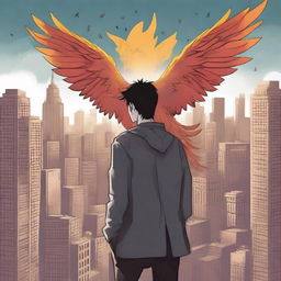 This high-quality digital art illustration is for the book 'Harmonizing: The Highs And Lows'