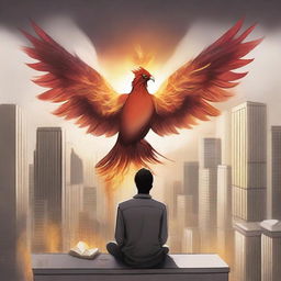 This is a high-quality digital art illustration for the book 'Harmonizing: The Highs And Lows'