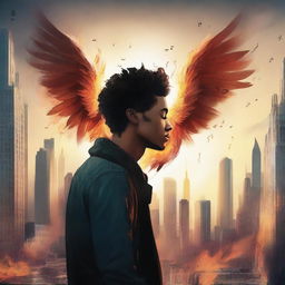 This high-quality digital art piece illustrates the narrative of 'Harmonizing: The Highs And Lows'