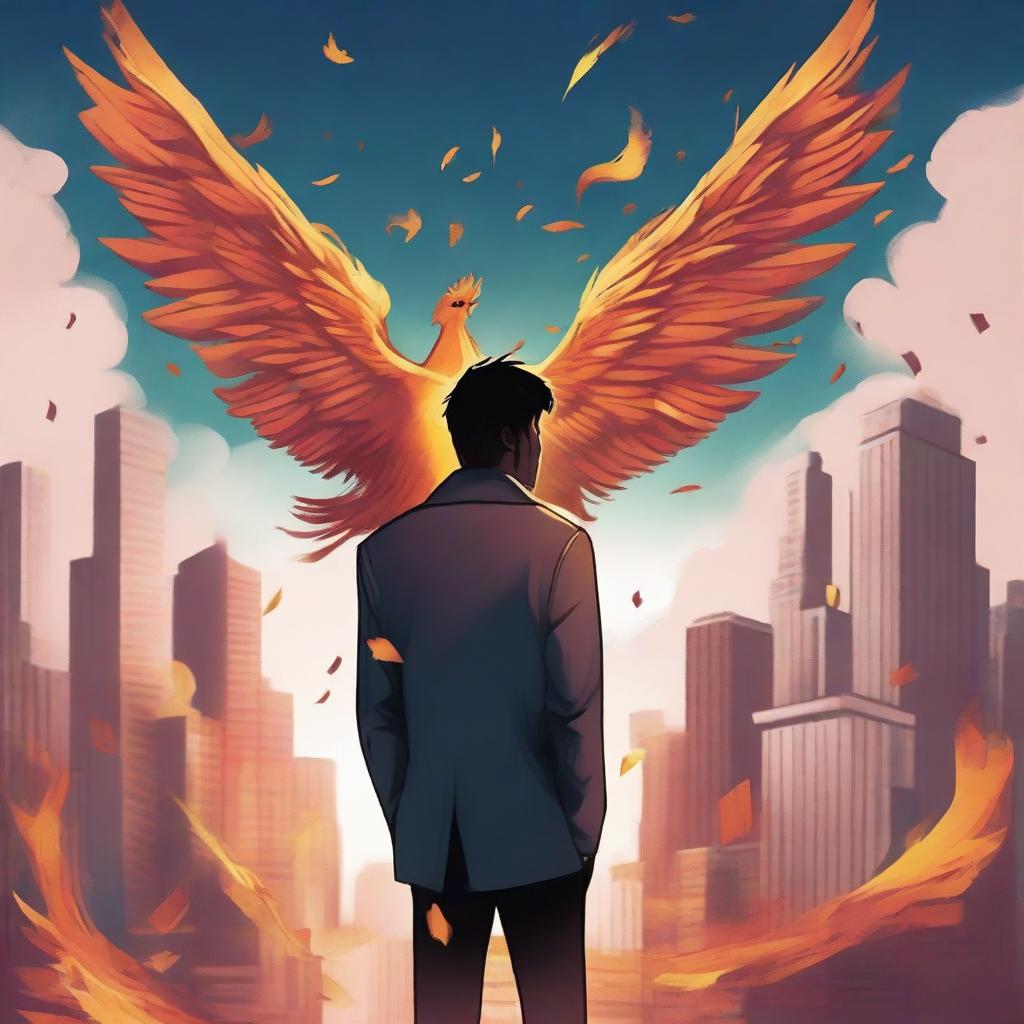 This is a high-quality digital art illustration for the book 'Harmonizing: The Highs And Lows'