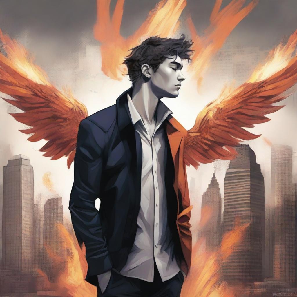 This is a high-quality digital art illustration for the book 'Harmonizing: The Highs And Lows'