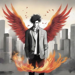 This is a high-quality digital art illustration for the book 'Harmonizing: The Highs And Lows'