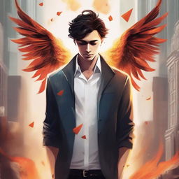 This is a high-quality digital art illustration for the book 'Harmonizing: The Highs And Lows'