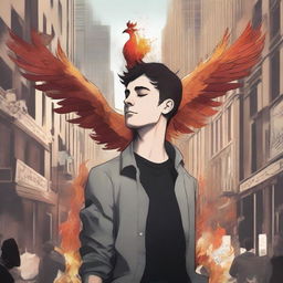 A high-quality digital art illustration for 'Harmonizing: The Highs And Lows' is presented