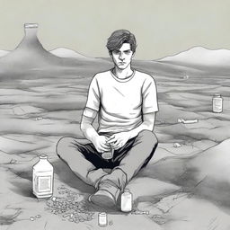 A high-quality digital art illustration for Chapter 2 of 'Harmonizing: The Highs And Lows' is presented