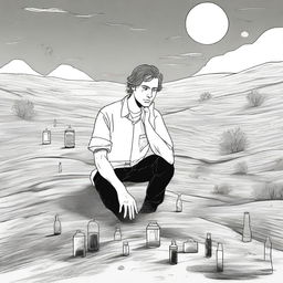 A high-quality digital art illustration for Chapter 2 of 'Harmonizing: The Highs And Lows' is presented