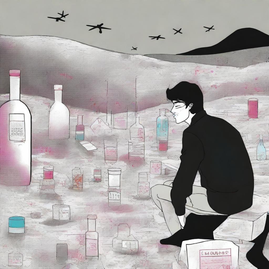 This high-quality digital art illustration is for Chapter 2 of 'Harmonizing: The Highs And Lows'
