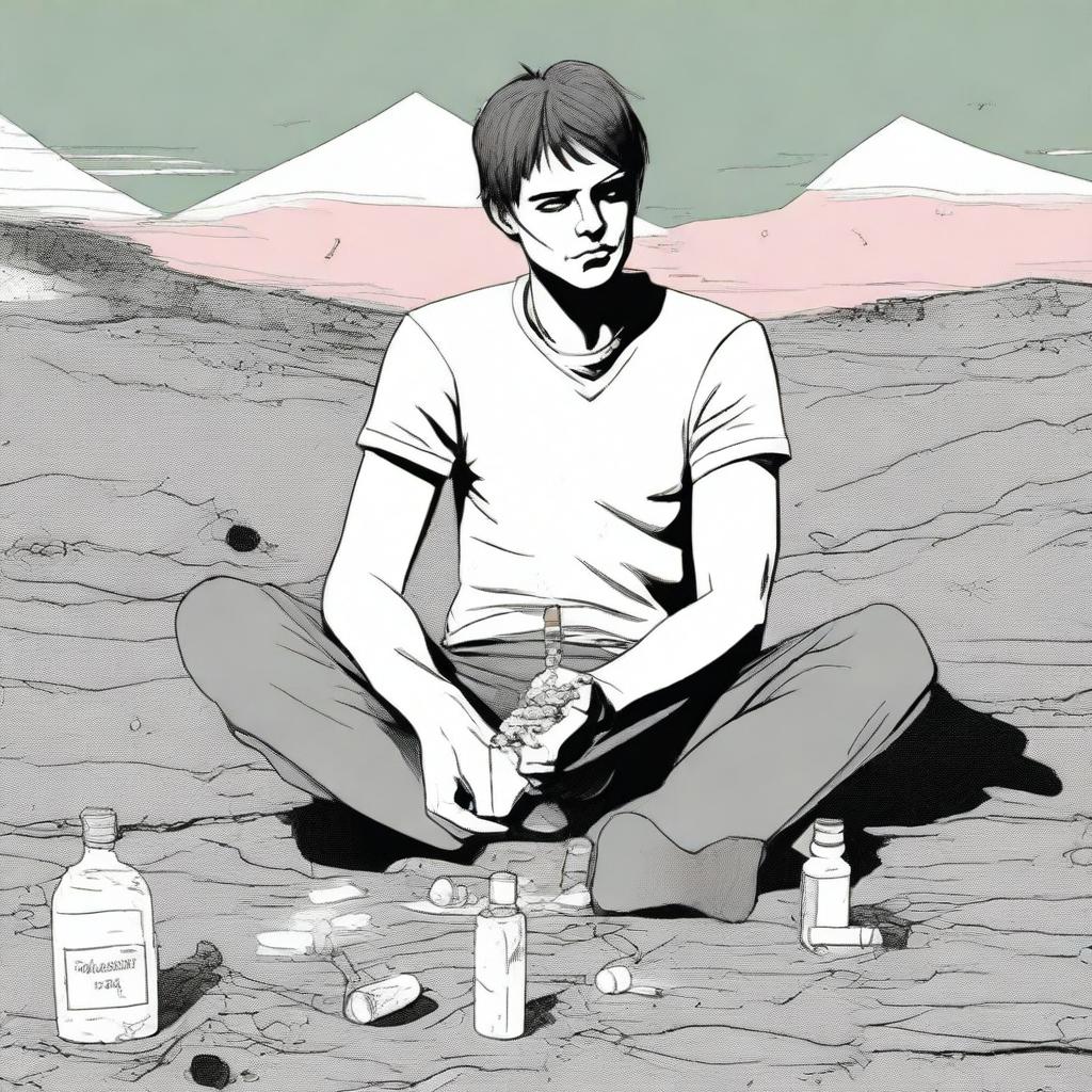 This high-quality digital art illustration is for Chapter 2 of 'Harmonizing: The Highs And Lows'