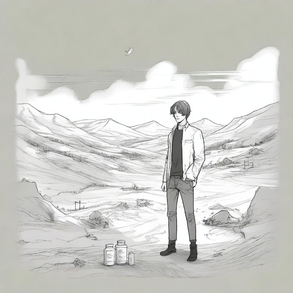 A high-quality digital art illustration for Chapter 2 of 'Harmonizing: The Highs And Lows'