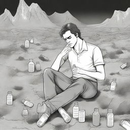 This is a high-quality digital art illustration for Chapter 2 of 'Harmonizing: The Highs And Lows', titled 'The Valley of the Dolls'
