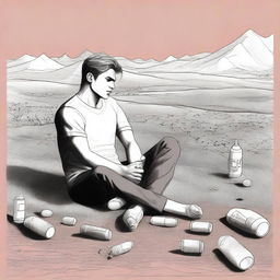 This is a high-quality digital art illustration for Chapter 2 of 'Harmonizing: The Highs And Lows', titled 'The Valley of the Dolls'