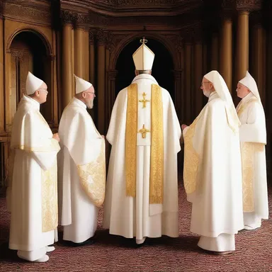 The holy order is an important part of the Catholic Church, representing the sacrament of ordination.